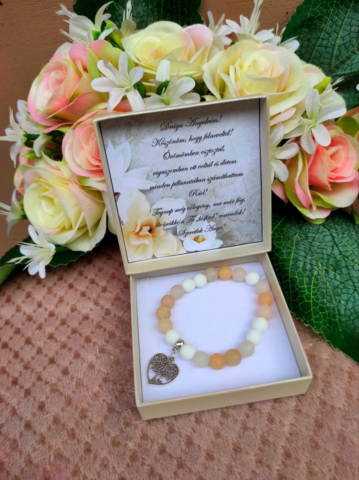 Életfás nude szülőköszöntő ajándék